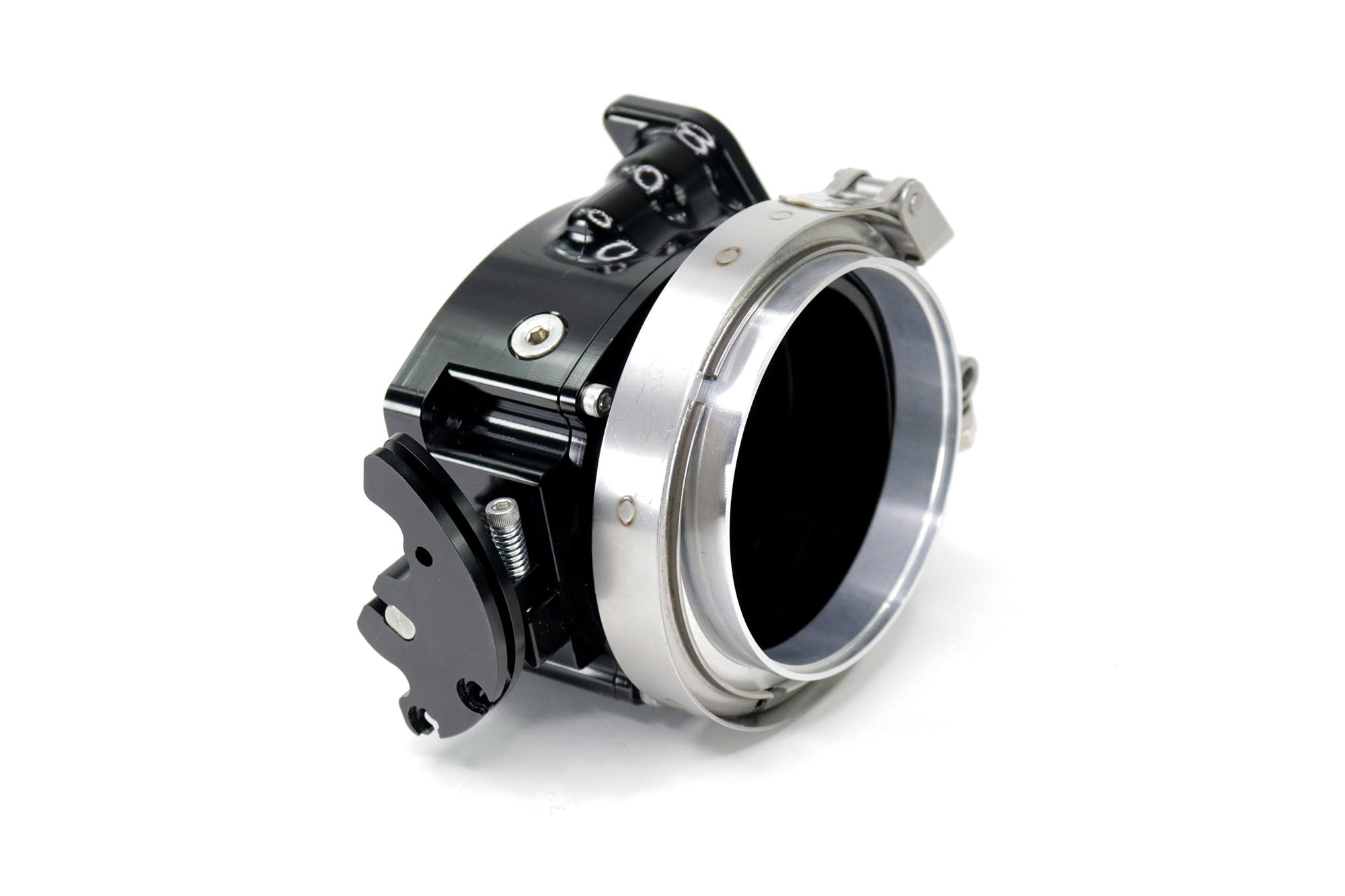 ICON 92/95mm High Performance Cable Drive Throttle Body (Black) - Interchangeable Connection for Ford Mustang, Chevy Camaro - Perfect for Racing & Engine Upgrades