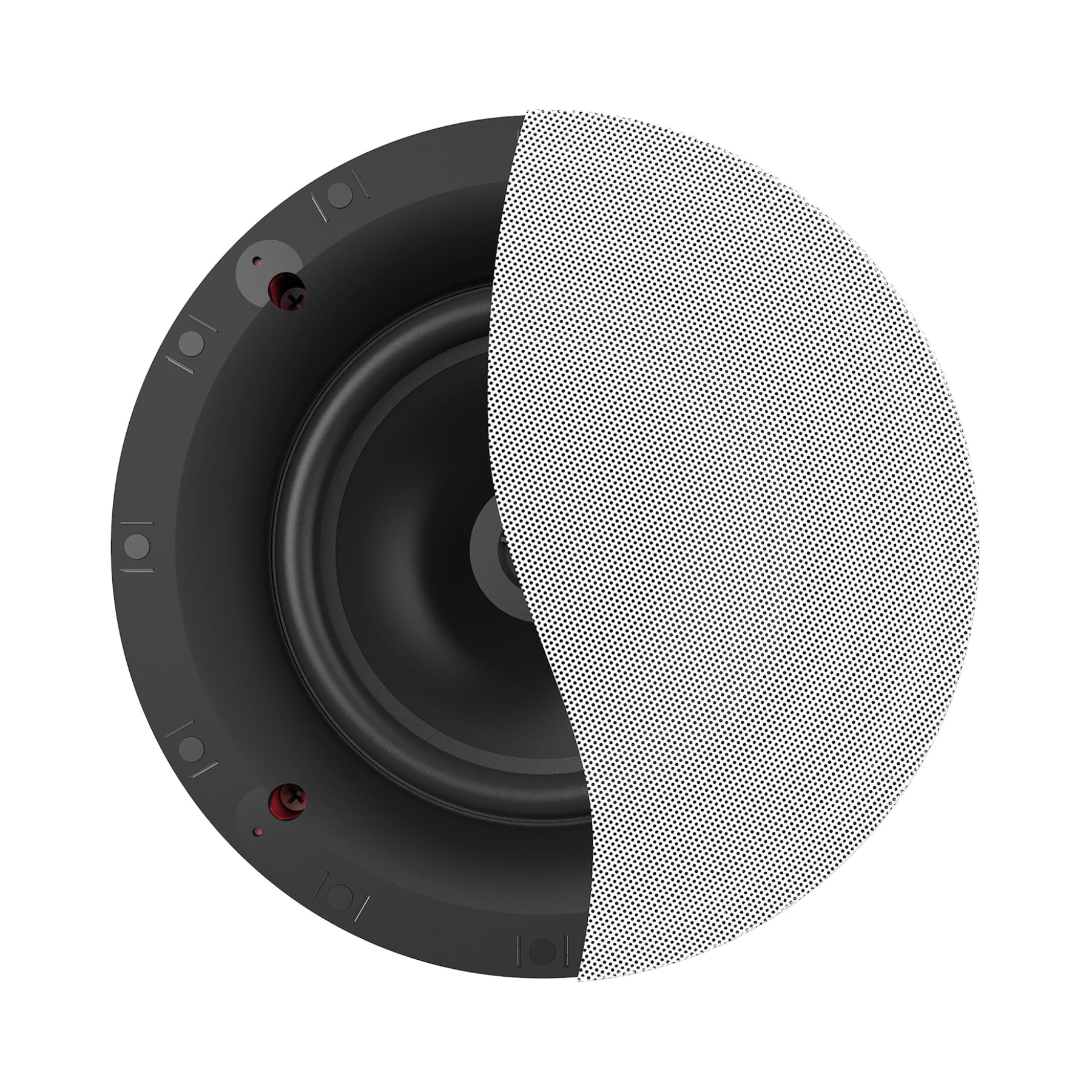 Klipsch CS-18C 8-Inch In-Ceiling Speaker - Open Box Clearance Sale | Premium Home Theater & Surround Sound System for Living Room & Basement