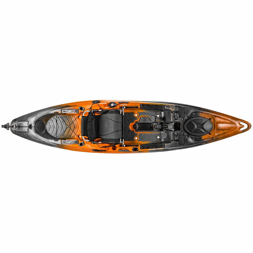 Old Town Sportsman BigWater PDL 132 Fishing Kayak - Pedal Drive System for Saltwater & Freshwater - Stable & Durable for Anglers - Perfect for Offshore, Inshore, and River Fishing Adventures