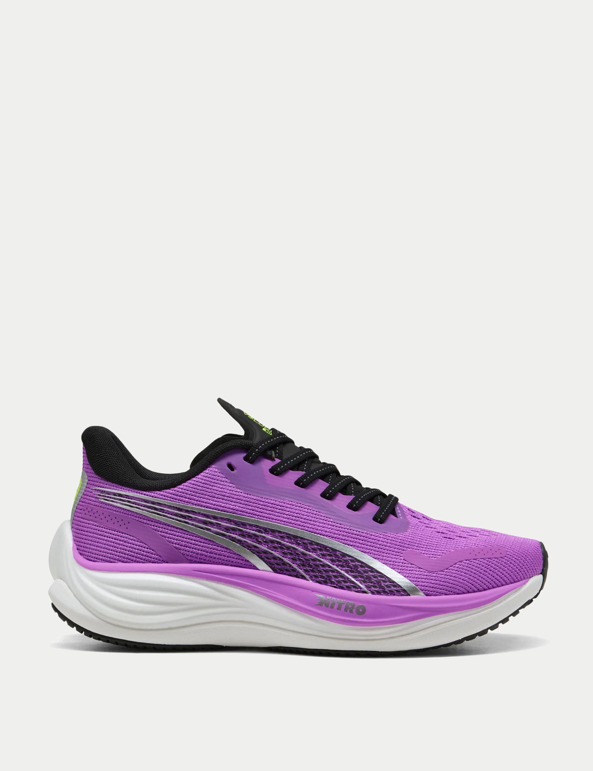 Velocity NITRO 3 Running Shoes for Women - Lightweight & Cushioned Pure Magenta Sneakers - Perfect for Jogging, Gym Workouts & Everyday Wear