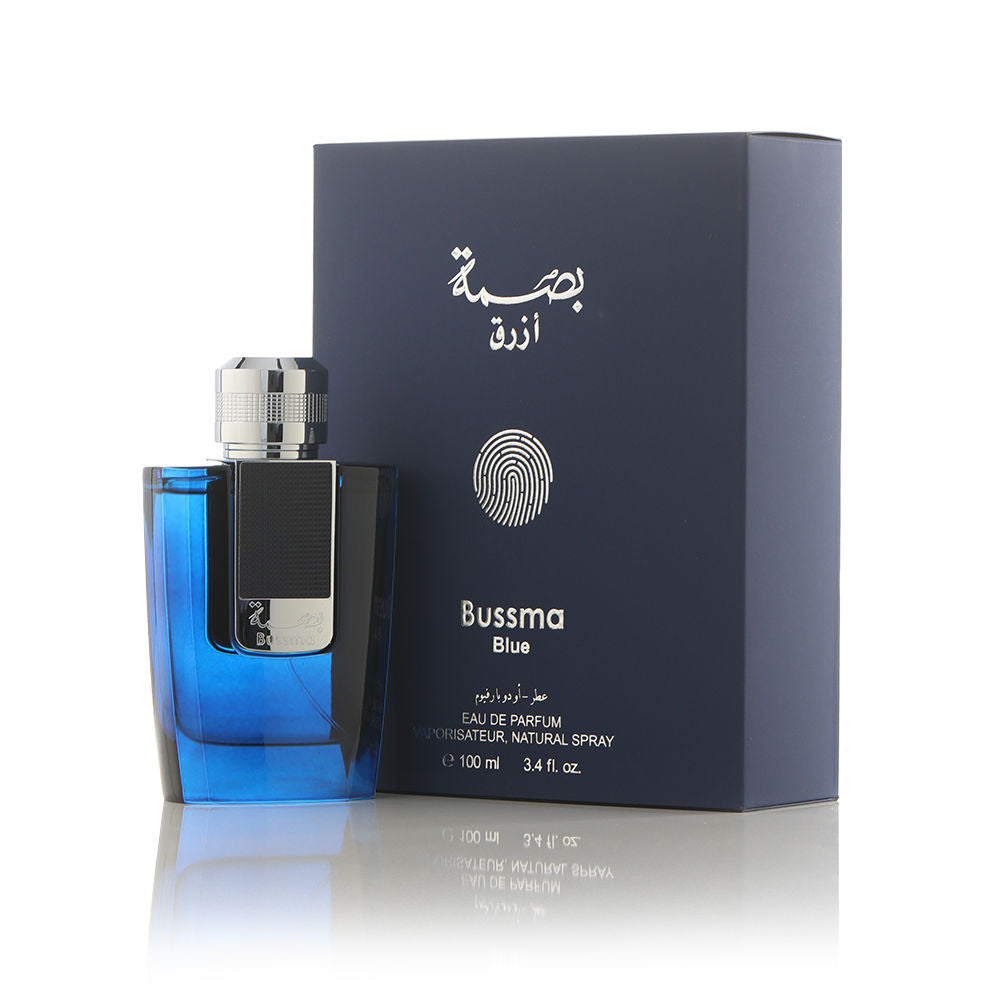 Bussma Blue Eau de Parfum 100ml for Women - Long Lasting Floral Fragrance | Perfect for Date Night, Office & Special Occasions