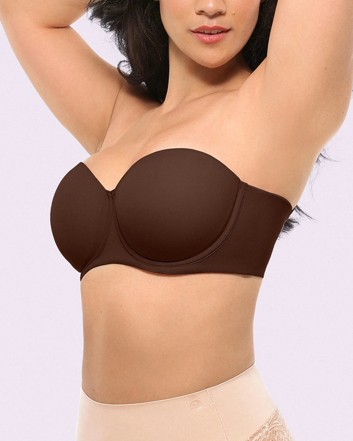 Best Convertible Strapless Push Up Bra for Women - Seamless Comfort, Lift & Support - Perfect for Wedding, Evening Dresses & Everyday Wear
