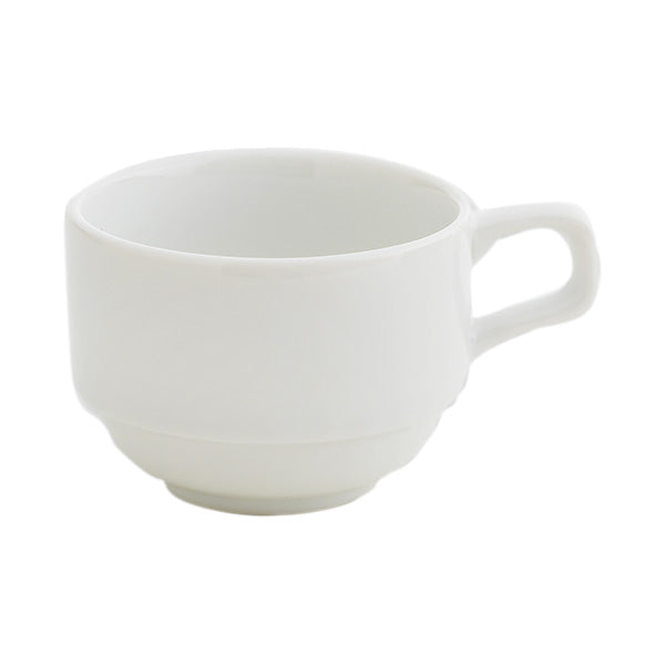 Alani 025172 Stacking Espresso Cups - Set of 24 (3.5 oz Each) - Durable Ceramic Coffee Cups for Home, Office & Cafes - Perfect for Espresso, Cappuccino & Tea