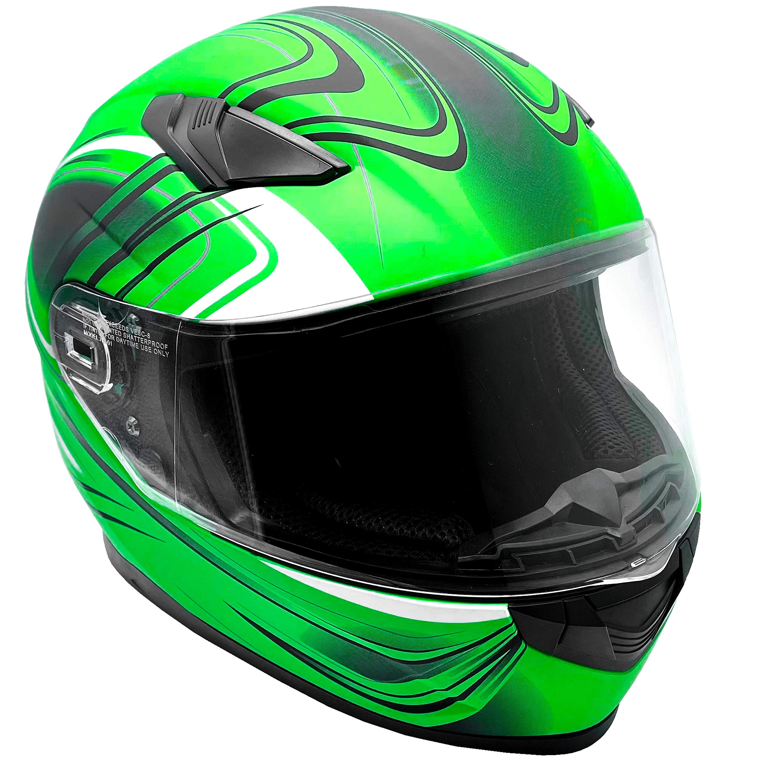 Typhoon Full Face Snowmobile Helmet for Adults - Heated Dual Lens Shield for Winter Riding - Ideal for Snowmobiling, ATV, and Motorcycle Adventures in Cold Weather