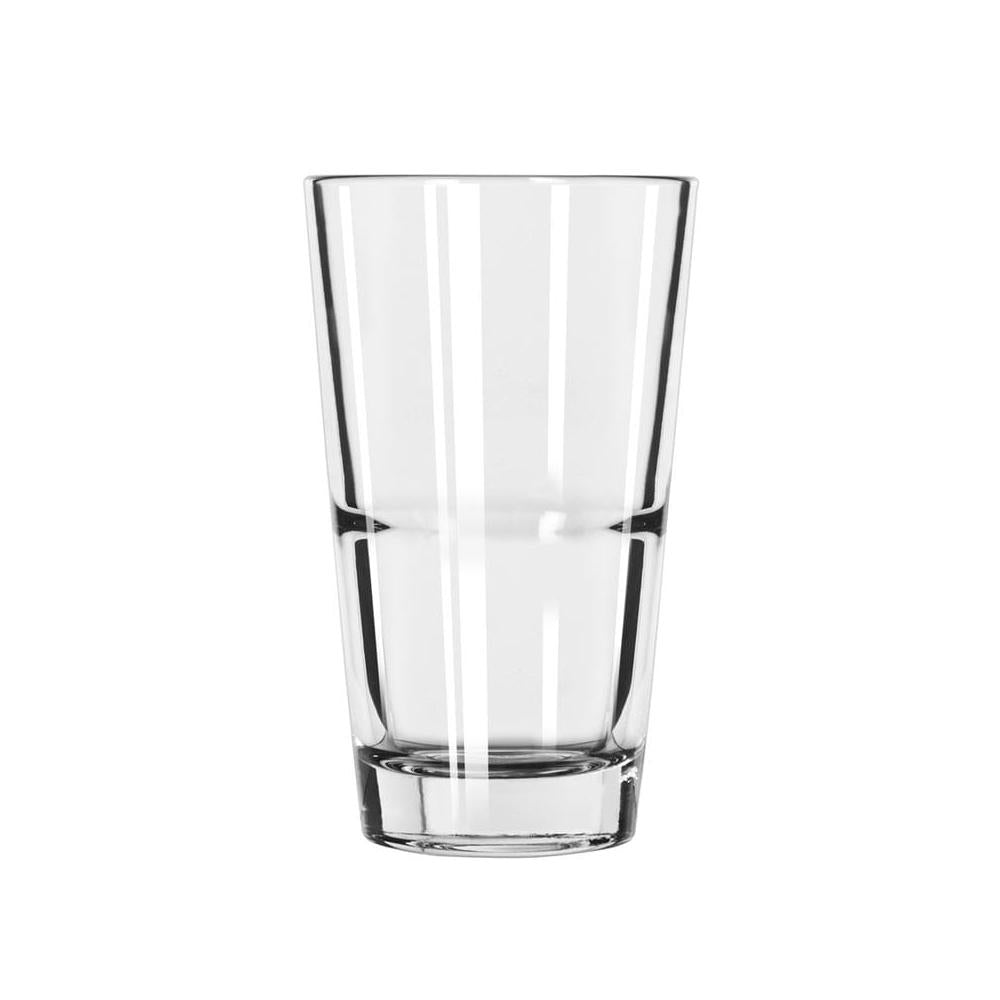 Libbey Restaurant Basics 14 Oz Stackable Mixing Glasses - Set of 24 for Bars, Restaurants & Home Cocktail Making - Durable Barware for Professional & Home Use