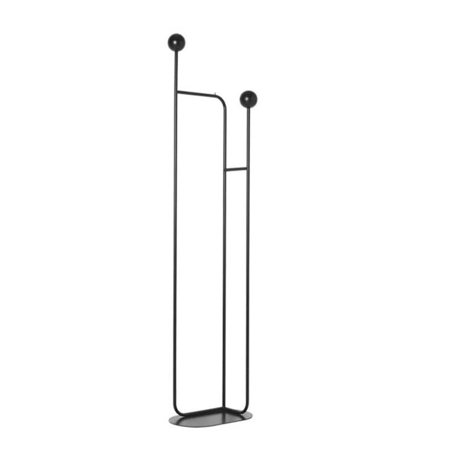 Blissbells Nordic Metal Coat Rack - Modern Floor Standing Coat Hanger for Jackets, Hats & Scarves | Space-Saving Clothes Organizer for Living Room, Bedroom & Entryway