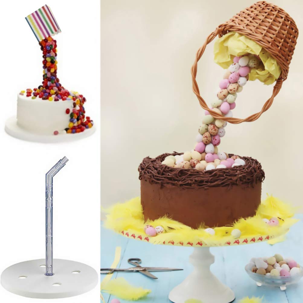 Premium Anti-Cake Stand & Holder for Baking - Sturdy Cake Molding Bracket & Support Frame for Professional Bakeries & Home DIY | Perfect for Wedding Cakes, Cupcakes & Dessert Displays