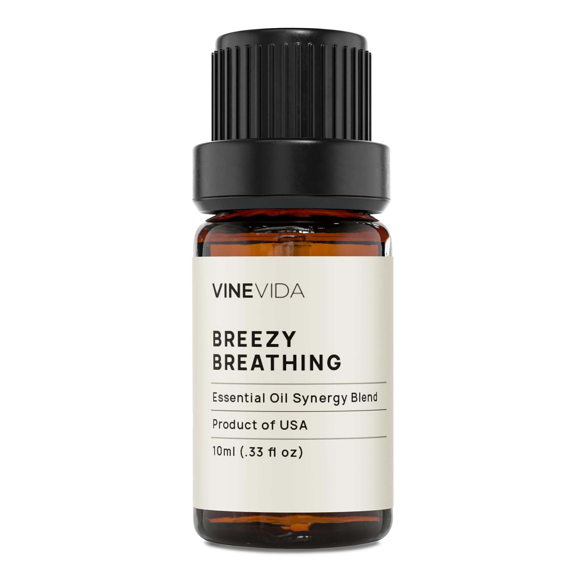 Breezy Breathing Synergy Blend Essential Oil - Natural Aromatherapy for Relaxation & Stress Relief - Perfect for Diffusers, Massage & Home Spa