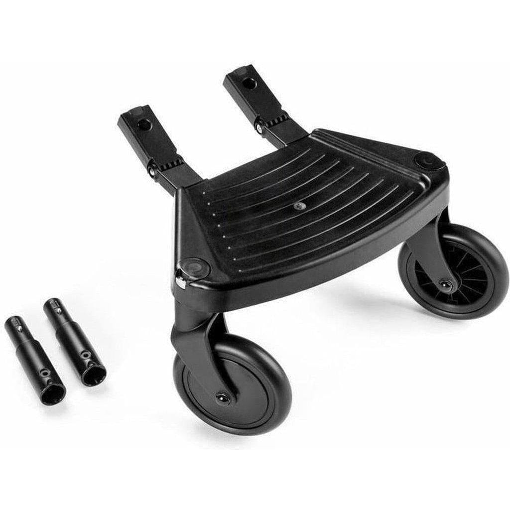 Peg Perego Agio Ride With Me Board - Universal Stroller Attachment for Kids, Toddler Standing Platform with Adjustable Handles - Perfect for Outdoor Walks, Shopping & Family Outings