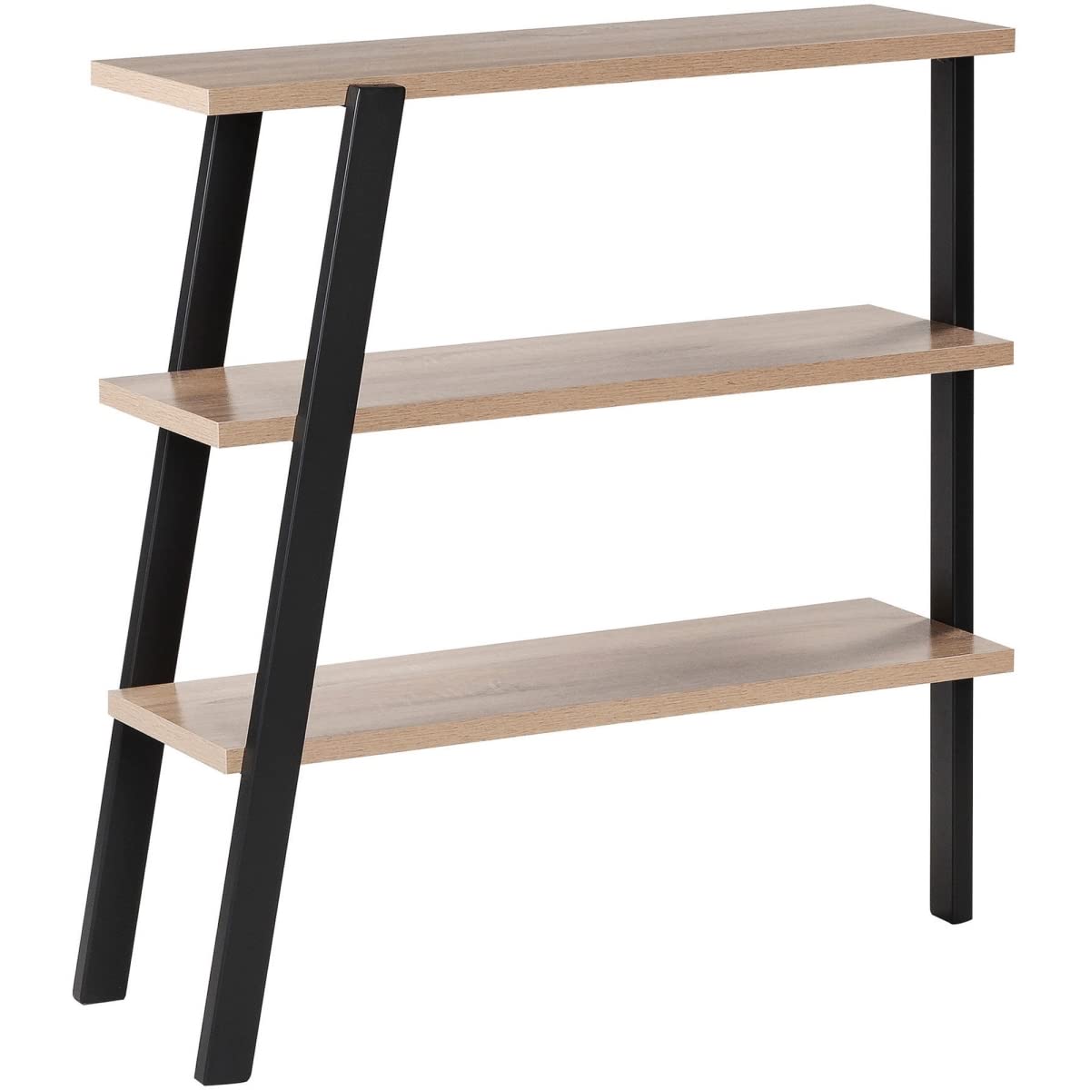 Mirella 3-Tier Wooden Bookshelf - Sturdy Storage Shelf for Living Room, Bedroom, Office - Perfect for Books, Decor & Organizing Small Spaces