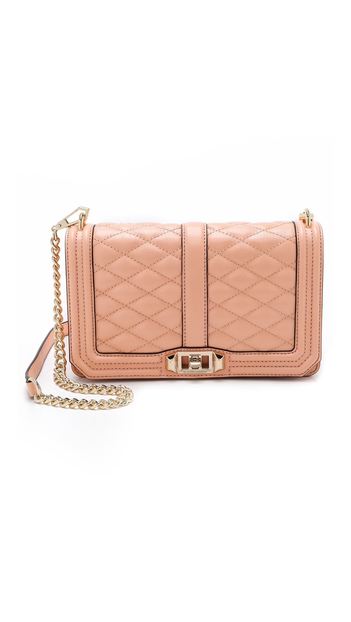 Rebecca Minkoff Women's Love Crossbody Bag - Stylish Leather Shoulder Purse for Everyday Use, Work & Travel