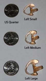 Custom Flexible Open Ear Inserts for Hearing Aids - Comfortable Semi-Custom Ear Molds for Music, Sports & Daily Use