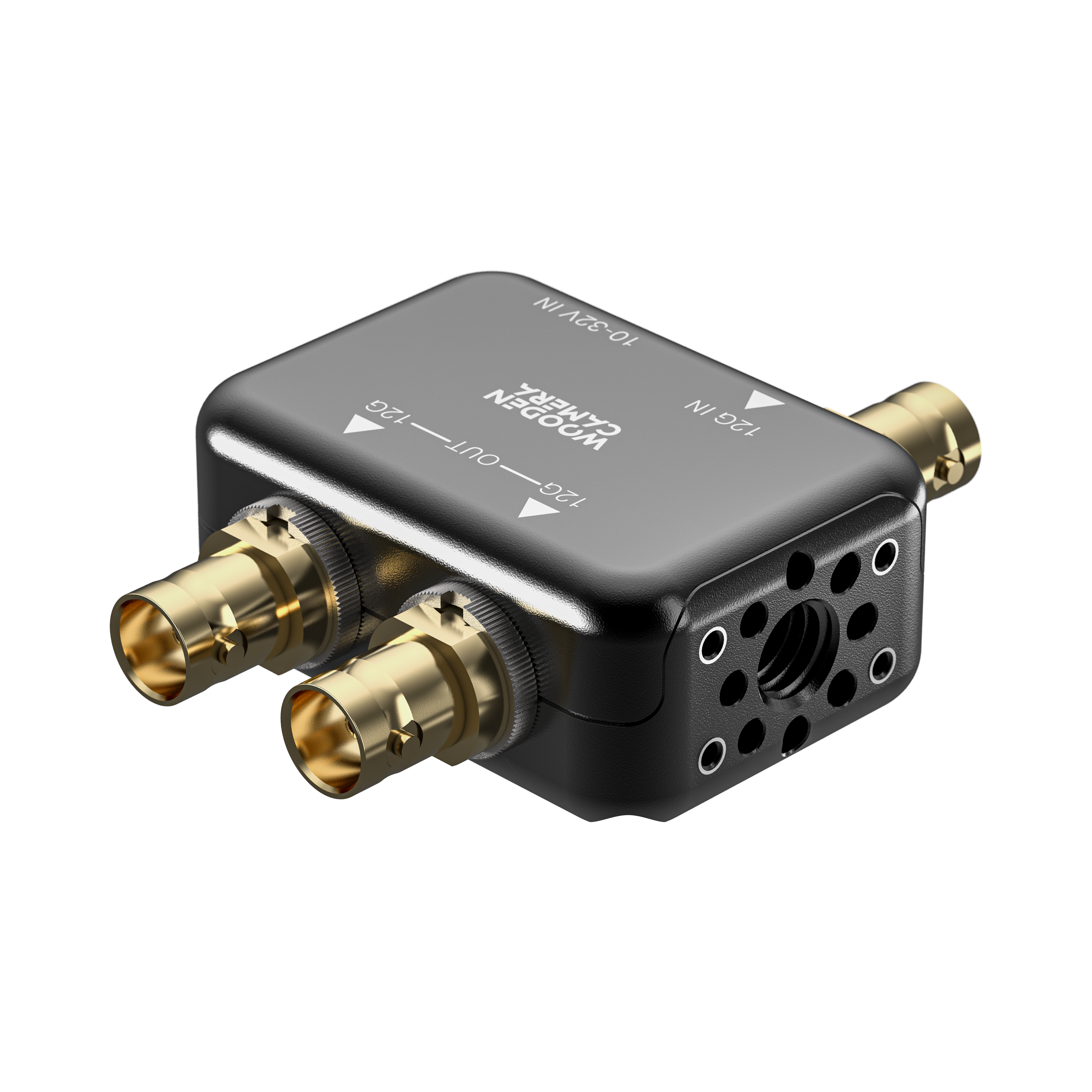 4K 12G SDI Distribution Amplifier 1x2 - Professional Video Signal Booster for Live Streaming, Broadcast & Studio Production