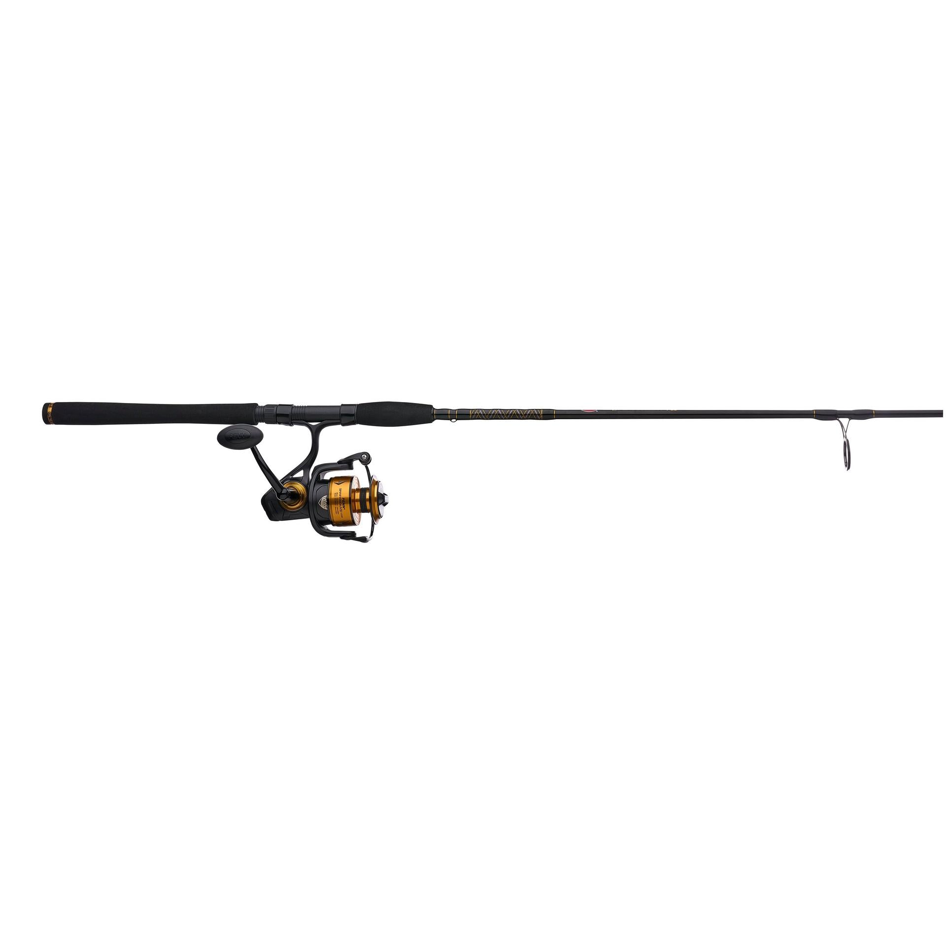 Penn Spinfisher® VII Spinning Rod and Reel Combo - Saltwater Fishing Gear for Surf, Pier & Offshore Angling - Corrosion-Resistant Spinning Reel with Heavy-Duty Fishing Rod