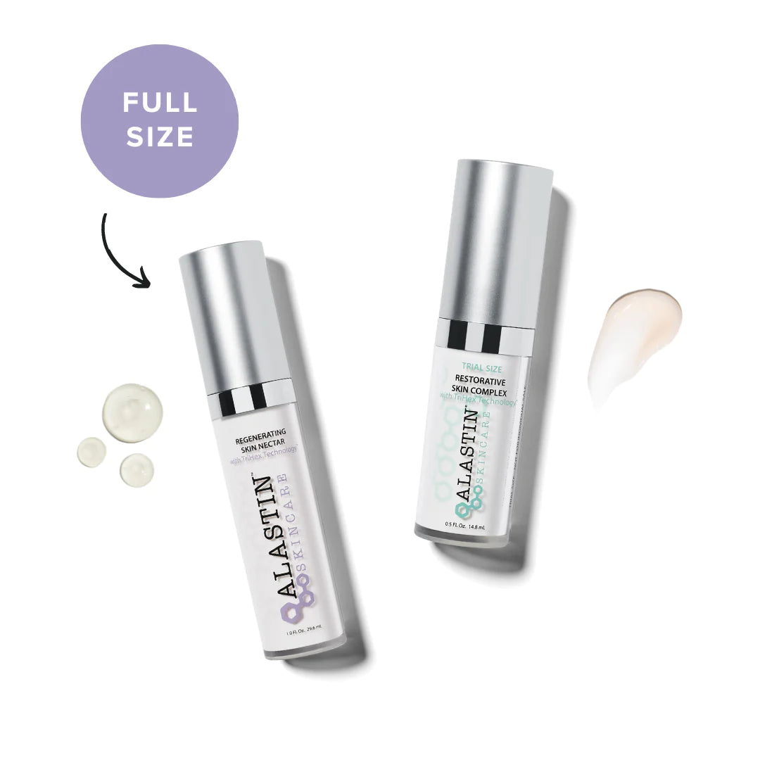 Alastin TriHex Transition Duo Set - Advanced Skincare for Wrinkles & Fine Lines - Perfect for Post-Procedure Recovery & Daily Anti-Aging Routine