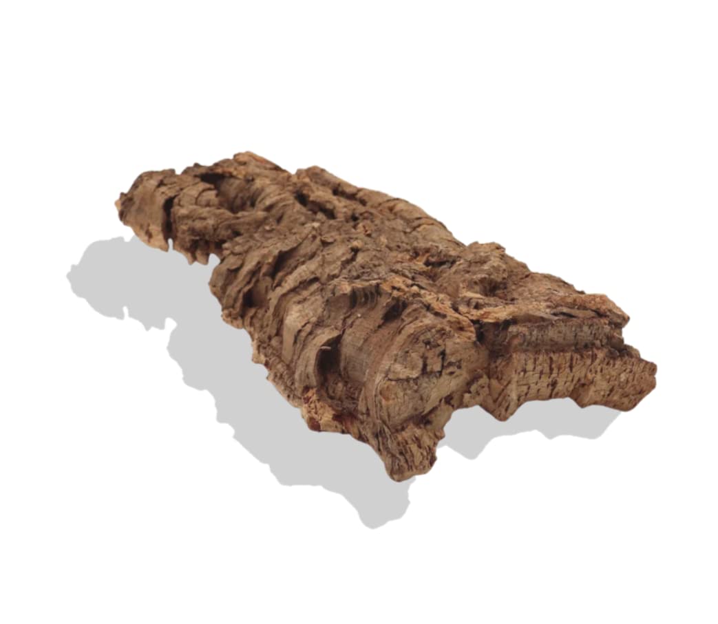 Premium Bulk Cork Bark Flats - Natural & Eco-Friendly (20 lbs) - Perfect for Reptile Habitats, Terrariums, and DIY Craft Projects
