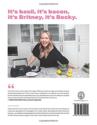 Playlist Kitchen: Upbeat Recipes & The Music That Brought Them to Life – Perfect for Cooking, Entertaining & Creating Memorable Dining Experiences