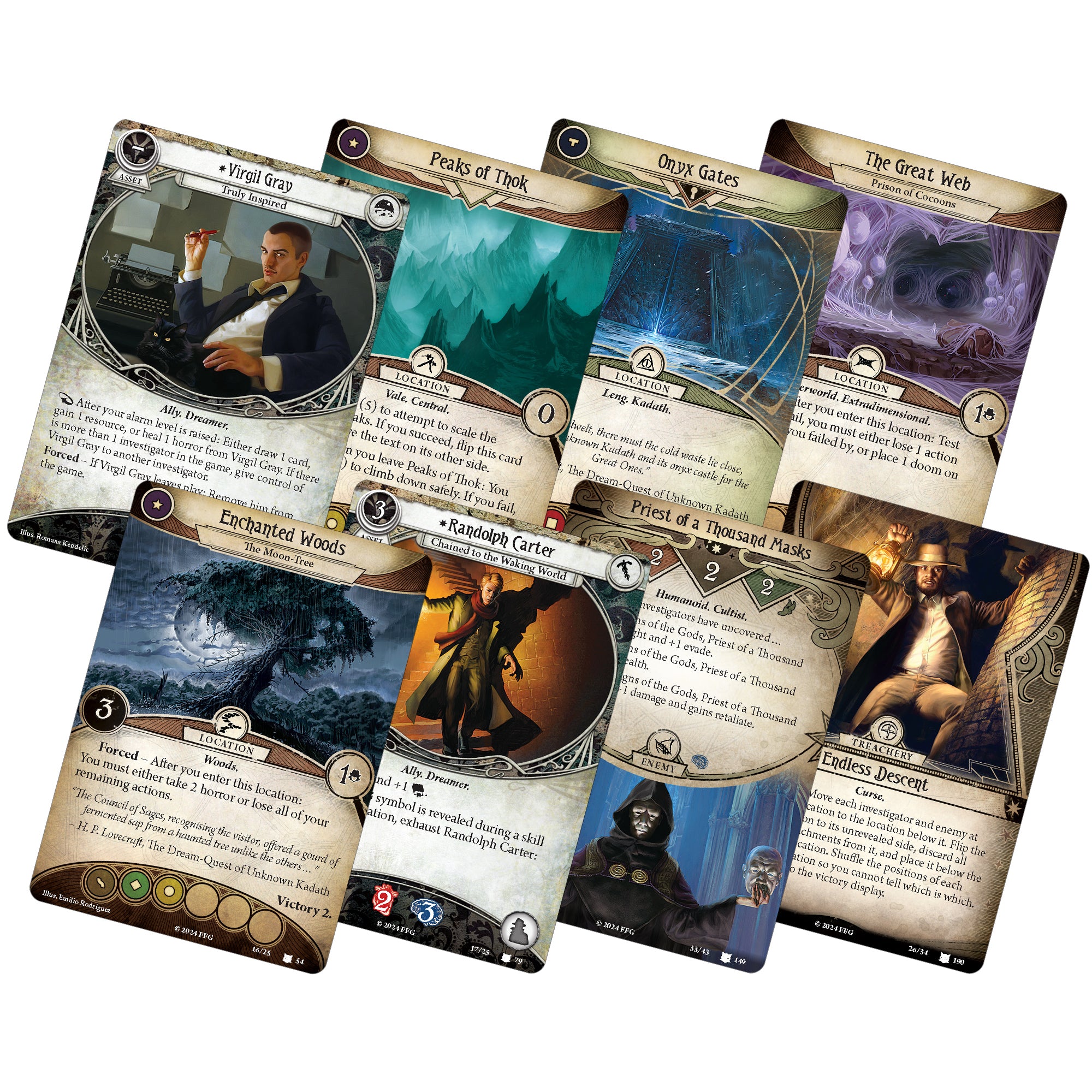 Arkham Horror: The Card Game - The Dream Eaters Campaign Expansion | Horror Adventure Board Game for Adults | Perfect for Game Nights & Halloween Parties