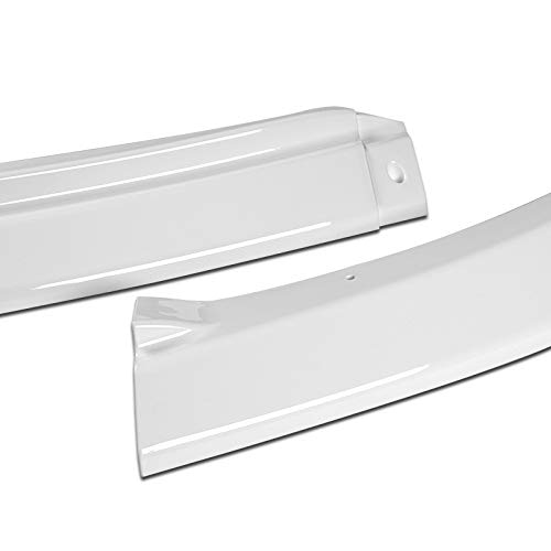 3PCS Front Bumper Lip Kit for 2006-2007 Subaru WRX STI | S204-Style Splitter Trim Protection Spoiler | Air Dam Chin Diffuser (Painted White) | Enhance Aerodynamics & Style for Street Racing & Car Shows