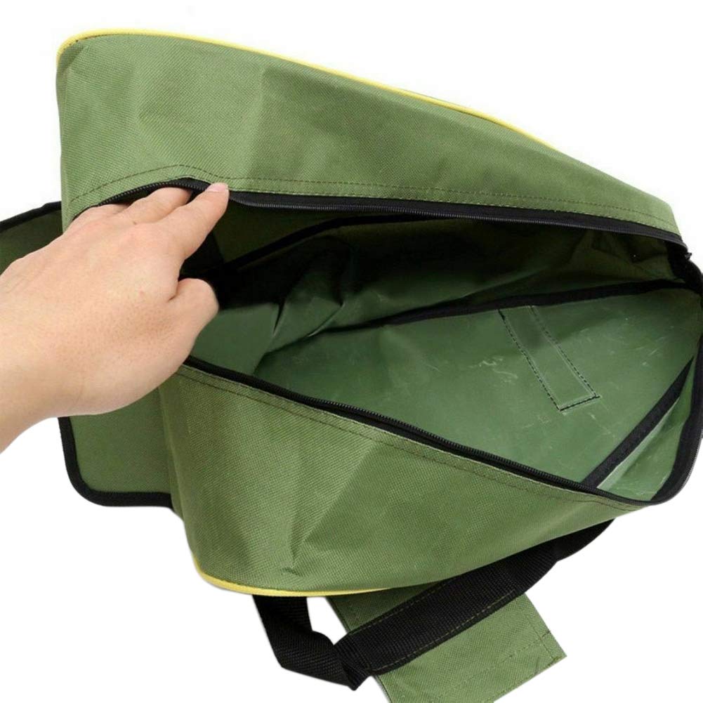 Heavy Duty Chainsaw Storage Bag - Waterproof Portable Carrying Case for Stihl & Husqvarna 16/18/20 Inch Chainsaws - Durable Protection with Shoulder Strap (Green) - Perfect for Forestry Work, Landscaping & DIY Projects