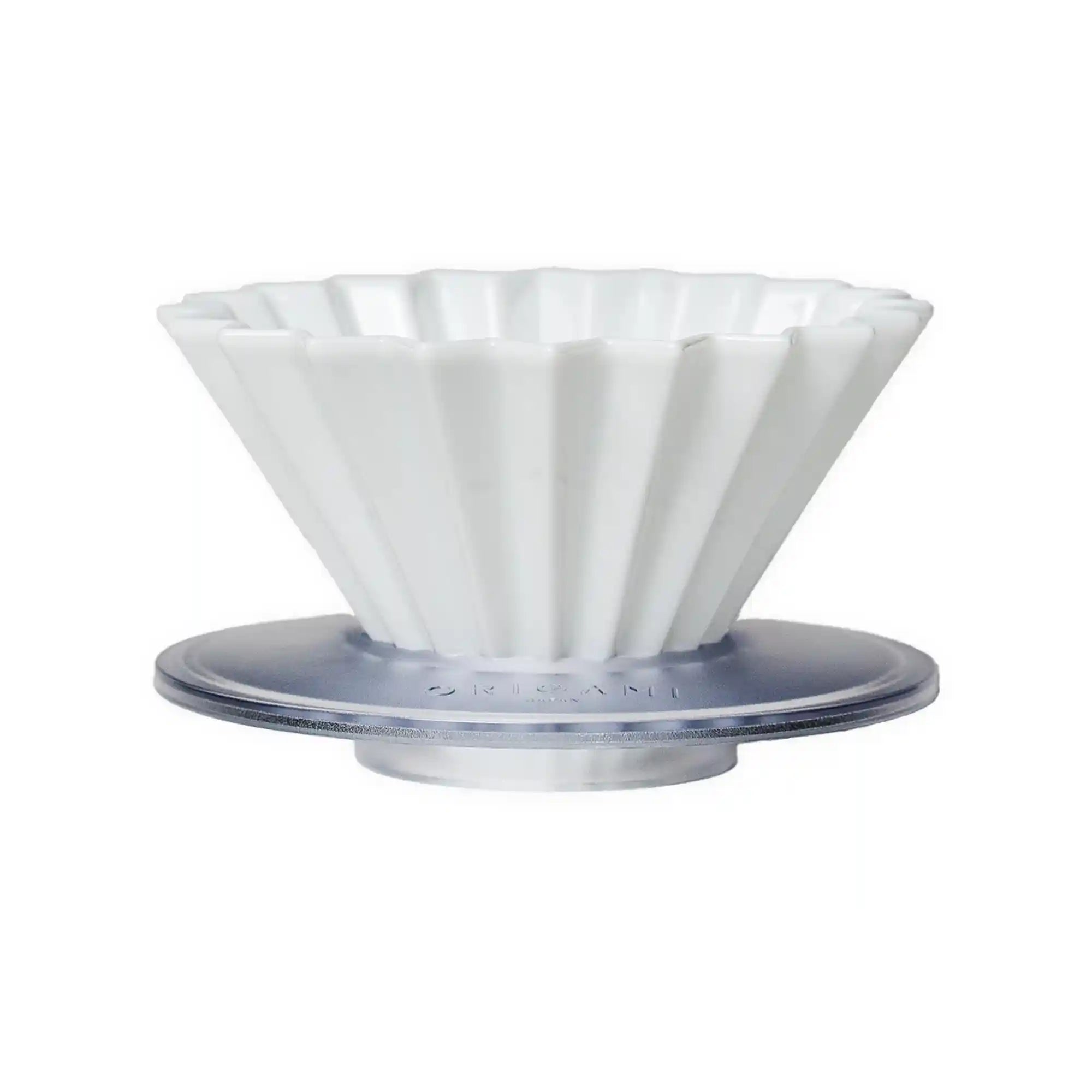 Premium Ceramic Origami Coffee Dripper - Handcrafted Pour Over Brewer for Specialty Coffee Lovers | Perfect for Home, Office & Travel Use