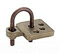3.75In Pipe Ground Clamp - Heavy Duty Copper Bonded Clamp for Electrical Grounding | Perfect for Plumbing, HVAC & Industrial Applications