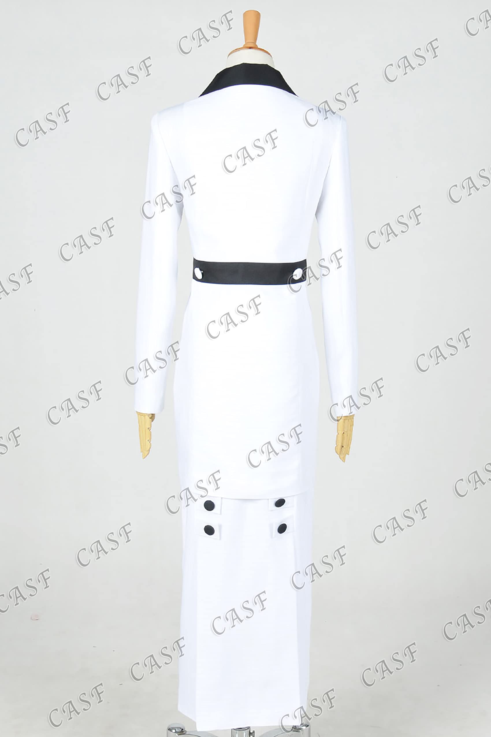 CASF Titanic Rose DeWitt Bukater White Suit Cosplay Costume - Perfect for Halloween, Themed Parties & Movie Reenactments