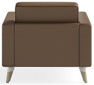 Safco Modern Lounge Chair Without Legs - Ergonomic Design for Office, Living Room & Waiting Areas [Model 1732]
