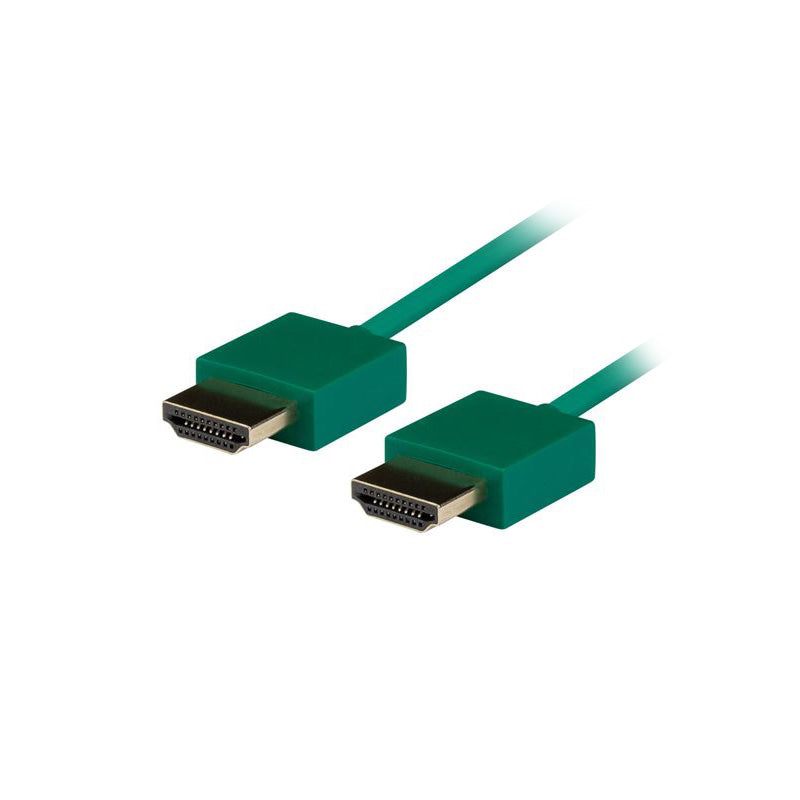 Premium Dynamix HDMI 2.0 High Speed Nano Cable with Ethernet - 6.6ft (2M) - 4K 60Hz HDR, 18Gbps, ARC - Perfect for Home Theater, Gaming & Smart TV Setup