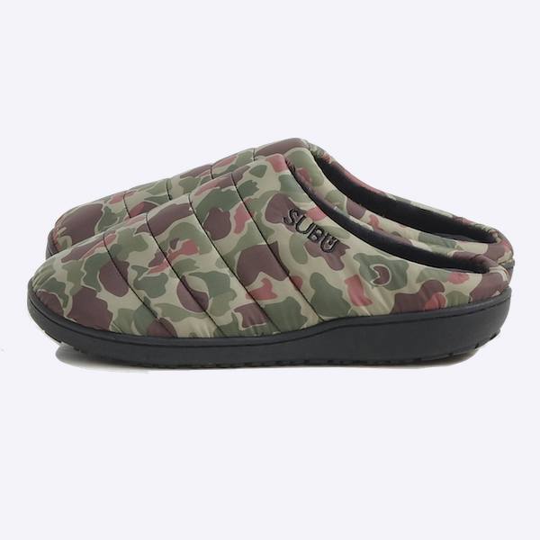 SUBU Tokyo Fall & Winter Slippers for Women - Cozy Duck Camo House Shoes - Perfect for Indoor Comfort & Relaxation at Home