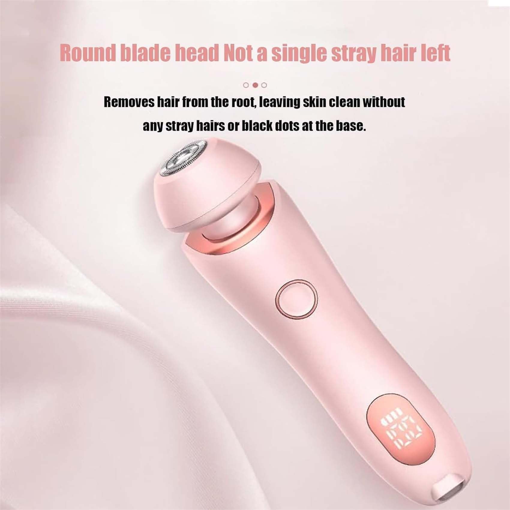 Gleam Pro 3.0 Women's Electric Razor - Smooth Shave for Legs, Underarms & Bikini Line - Serene Rechargeable Cordless Shaver with Pink Design - Perfect for Travel, Gym & Everyday Use