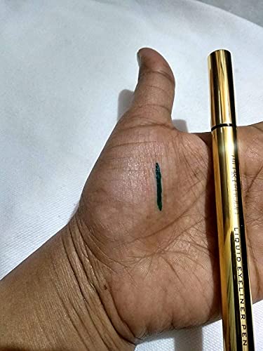 HR Color Play Liquid Eyeliner - Waterproof Smudge-Proof Brown Eyeliner Pen for Precise Winged Liner | Perfect for Everyday Makeup, Party Looks & Professional Use
