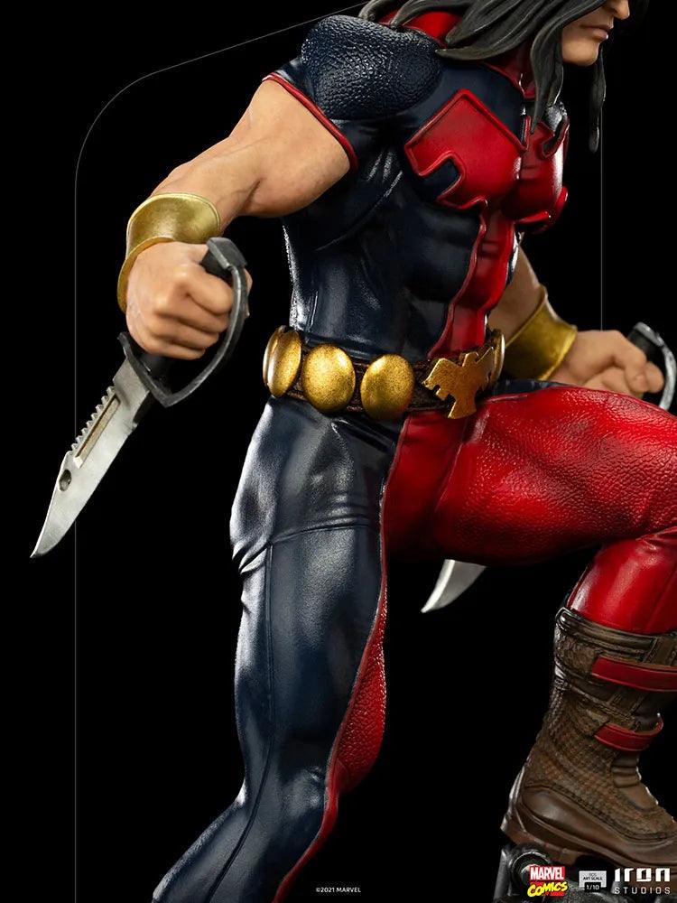 Iron Studios X-Men Warpath BDS Art Scale 1/10 Statue - Premium Collectible for Marvel Fans & Home Decor Display