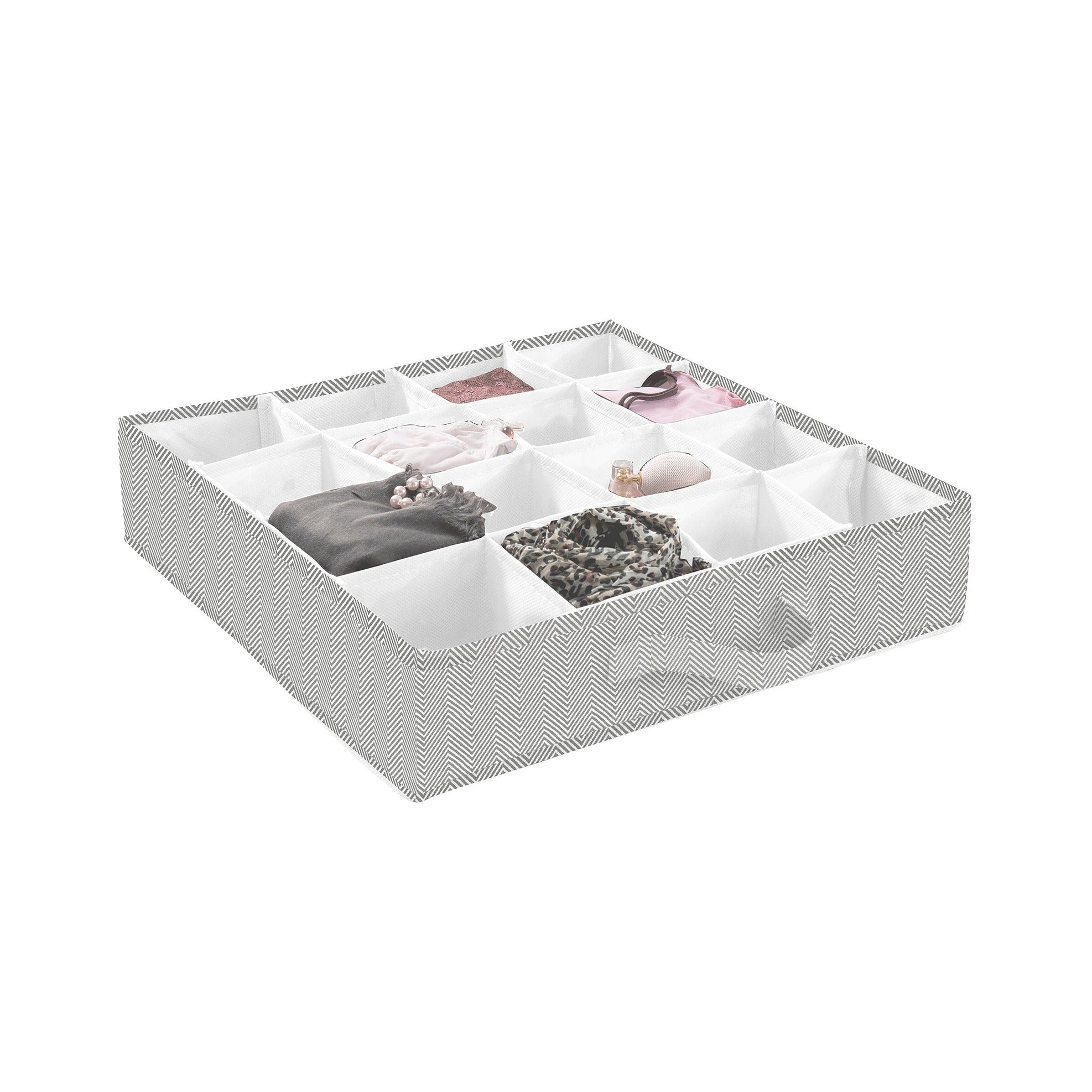 Boston Drawer Organizer - Premium Wooden Storage Box for Kitchen, Office & Bathroom - Perfect for Utensils, Makeup & Office Supplies Organization