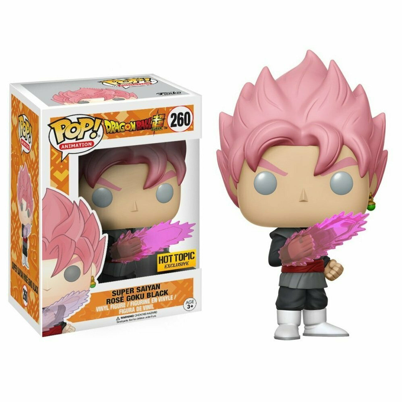 Dragon Ball Super Super Saiyan Rose Goku Black Action Figure HTT 260 - Anime Collectible for Display & Gifts