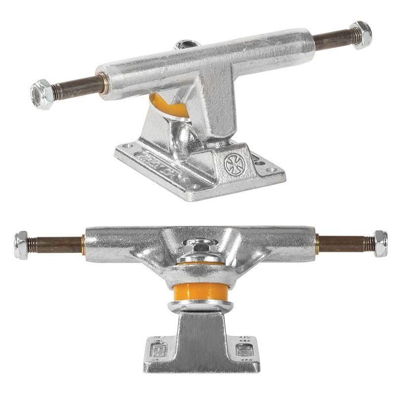 Independent Stage 11 Polished Silver T-Hanger 109 Skateboard Trucks - Perfect for Street Skating & Park Riding