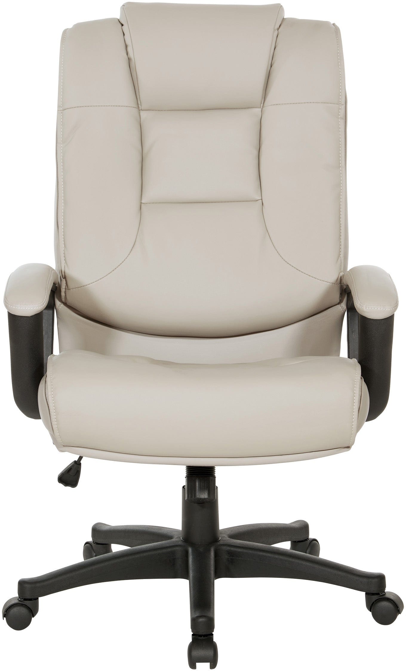 Office Star High Back Bonded Leather Executive Chair [EC5162] - Ergonomic Desk Chair for Home Office & Business, Comfortable Computer Chair for Long Hours Work