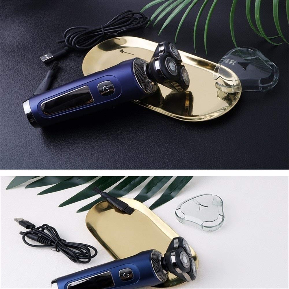 3-in-1 Floating Electric Shaver with USB Charging - Multifunctional Beard Trimmer & Razor for Men - Perfect for Travel, Gym, and Daily Grooming