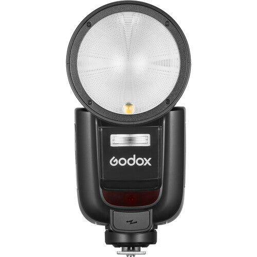 Godox V1Pro Round Head Flash Speedlite for Olympus & Panasonic Cameras - Perfect for Portrait, Wedding, and Studio Photography