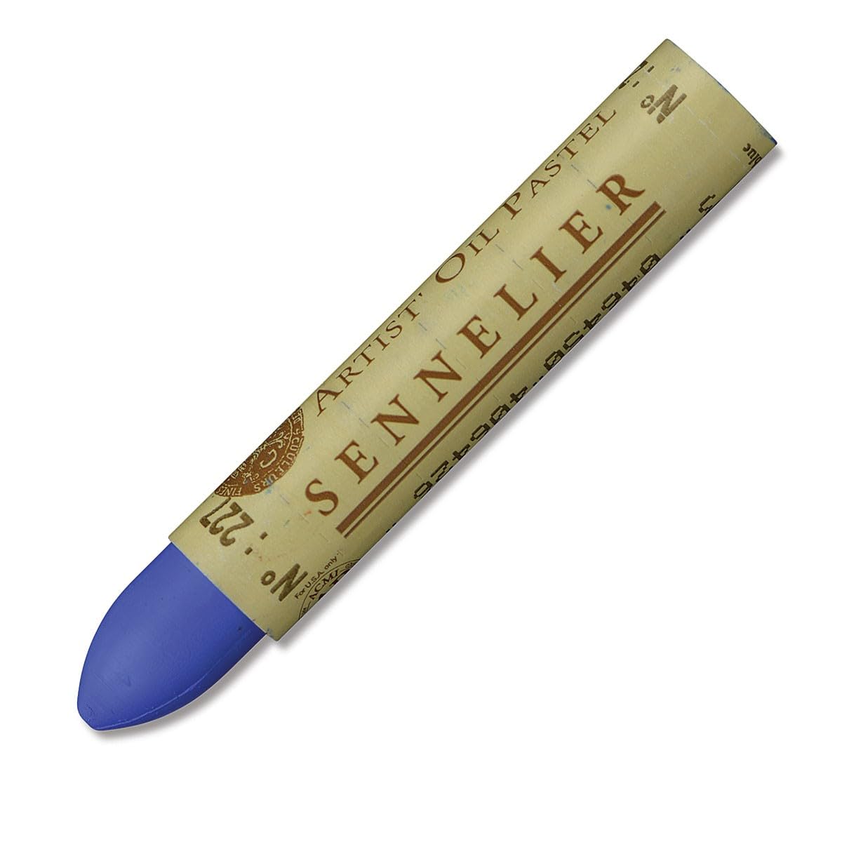 Sennelier Royal Blue Oil Pastels - Professional Artist Quality Soft Pastel Sticks for Drawing, Sketching & Blending - Perfect for Canvas, Paper & Mixed Media Art Projects