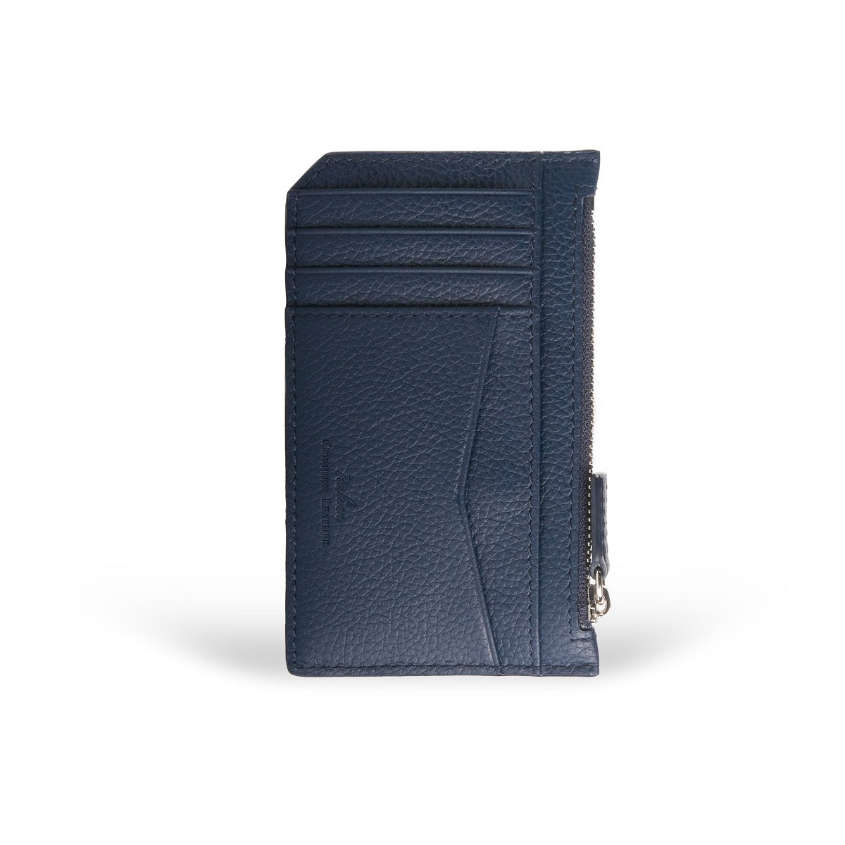 Premium Nicky Leather Card Holder with RFID Protection & Zip Pocket - Slim Wallet for Men & Women, Perfect for Travel, Business & Everyday Use