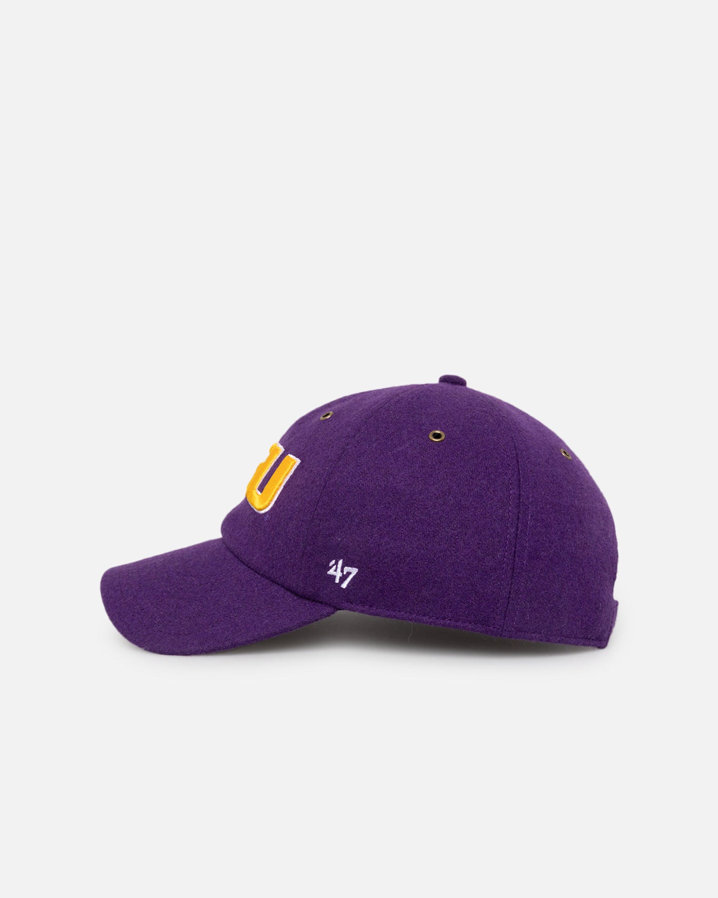 47 Brand LSU Tigers Wool Snapback Hat - Purple Adjustable Strapback for Men & Women | Perfect for Game Day, Tailgating & Casual Wear