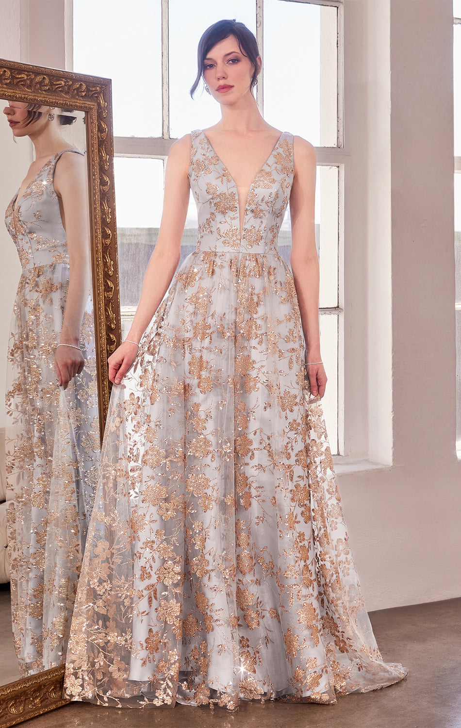 Elegant ARIELLE Glitter Tulle Gown for Women - Sparkly Evening Dress for Prom, Wedding & Special Occasions