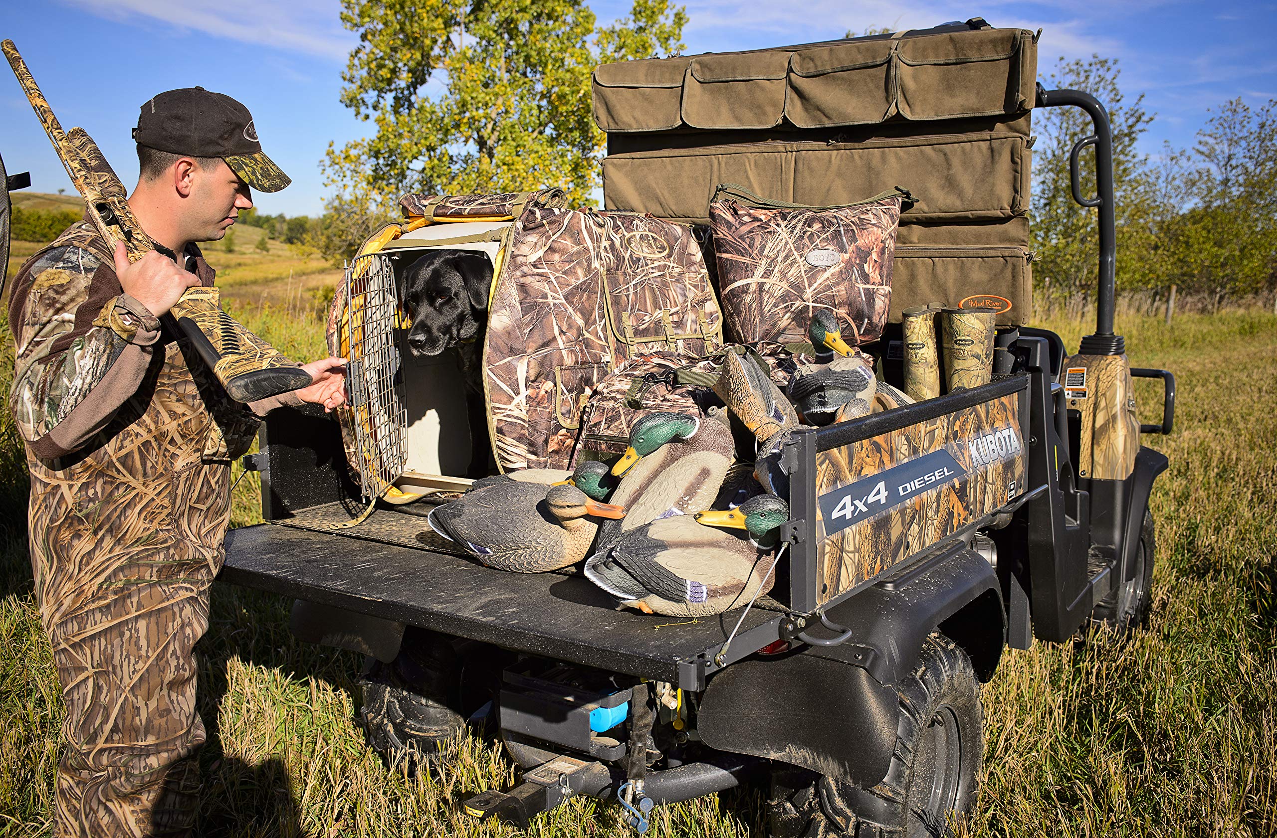 Mud River Truck Seat Organizer - Heavy Duty Car Storage Organizer for Pickup Trucks & SUVs - Perfect for Road Trips, Camping & Work Gear Organization