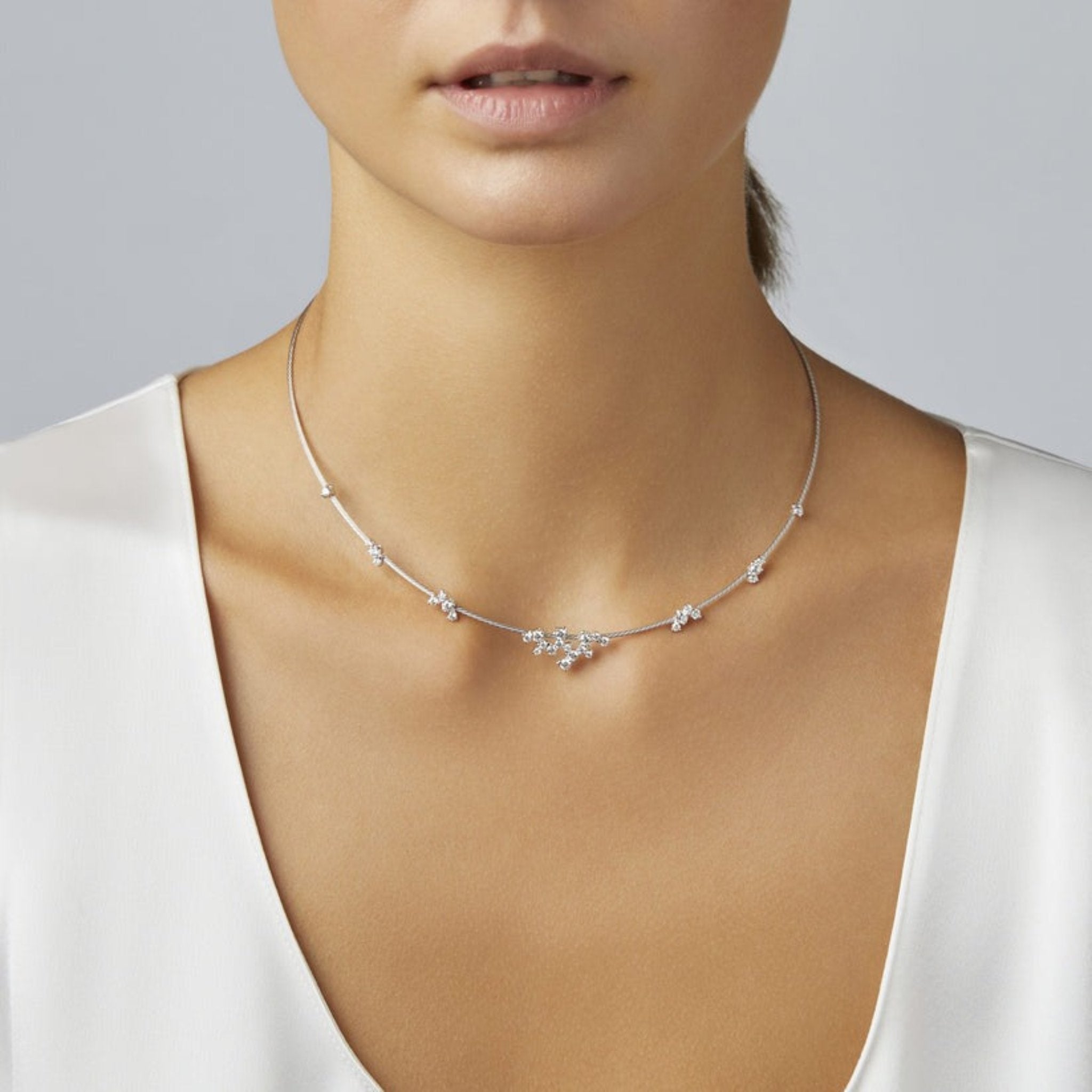 Paul Morelli Single Unity Confetti Necklace - Elegant Gold-Tone Statement Jewelry for Women | Perfect for Weddings, Parties & Special Occasions
