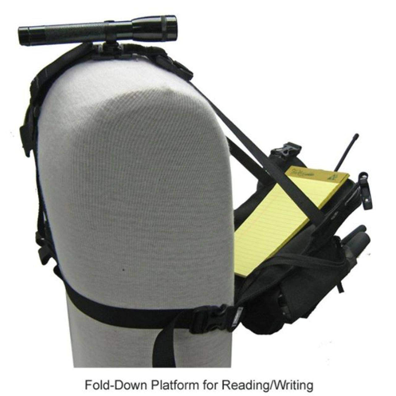 Tactical Radio Chest Harness Rig for 2 Way Radios, GPS & Handheld Electronics - Adjustable Molle-Compatible Gear for Search & Rescue, Ski Patrol, Military & First Responders (Black, DR-1 Commander) | Perfect for Outdoor Adventures, Emergency Operations & Field Work