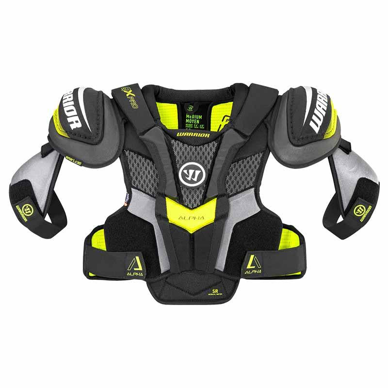 Warrior Alpha QX Pro Junior Hockey Shoulder Pads - Youth Protective Gear for Ice Hockey & Street Hockey Training