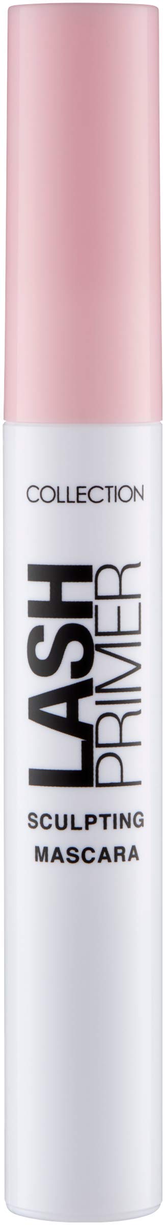 Collection Cosmetics Lash Primer Sculpting Mascara with Shea Butter & Vitamin E - 8ml White Tube - Lengthen & Volumize Lashes for Day & Night Looks