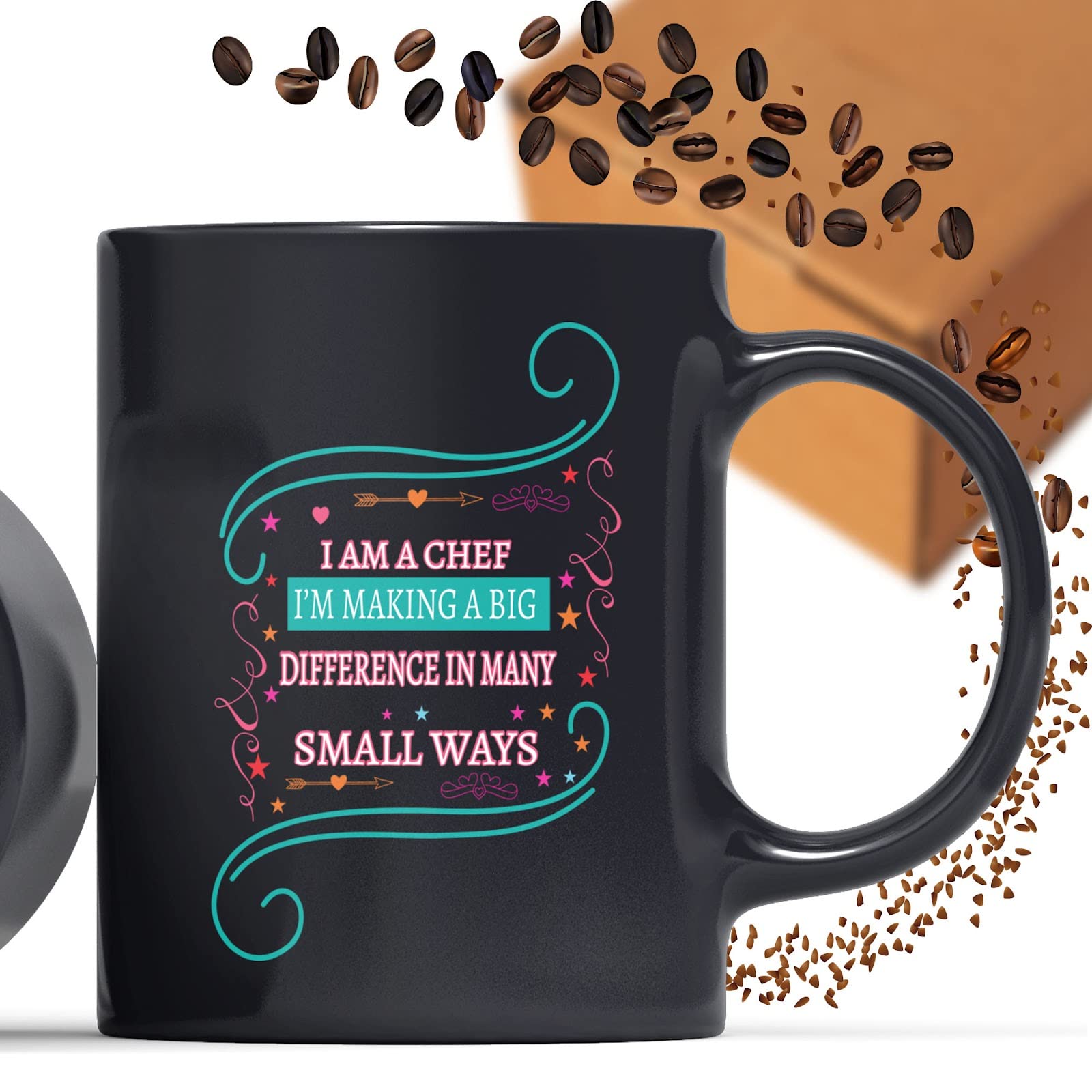 Funny Coffee Mug for Chefs - Unique Gift for Men, Women, Coworkers & Family - Perfect Birthday, Christmas Present - Great for Kitchen, Office & Home Use