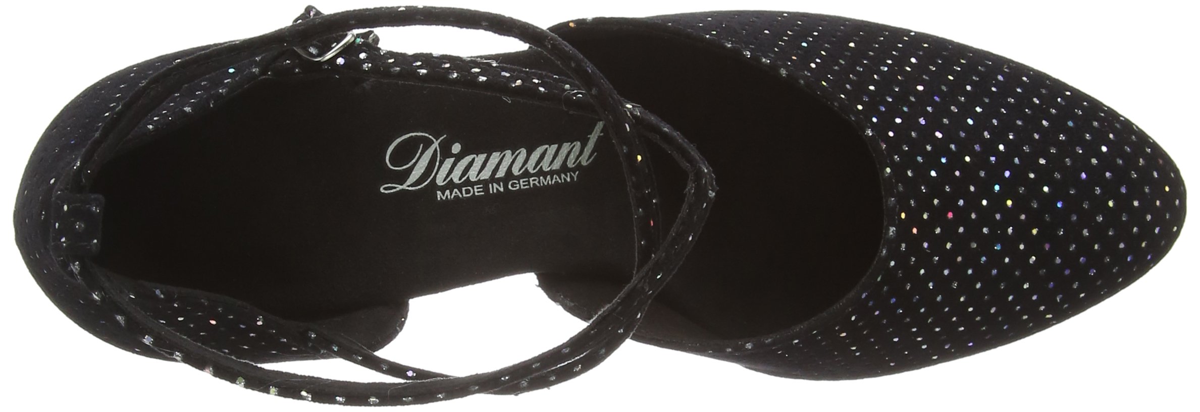 Diamant Women's Dance Shoes 058-080-034 - Professional Latin Ballroom Salsa Tango Dance Shoes for Women - Perfect for Competition, Practice & Performance